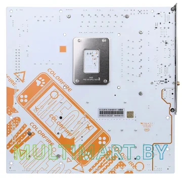 Материнская плата Colorful COLORFIRE B760M-MEOW WIFI D5 ORANGE картинка 2
